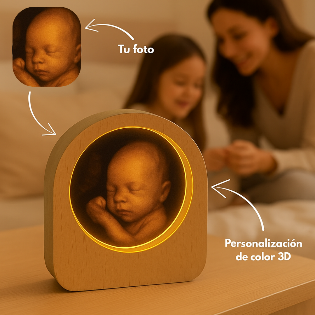 Lámpara 3D personalizada